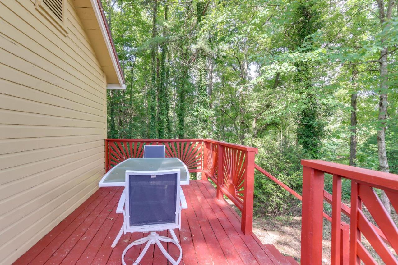 Cozy Blairsville Studio With Deck 15 Yards To Lake! Exterior foto