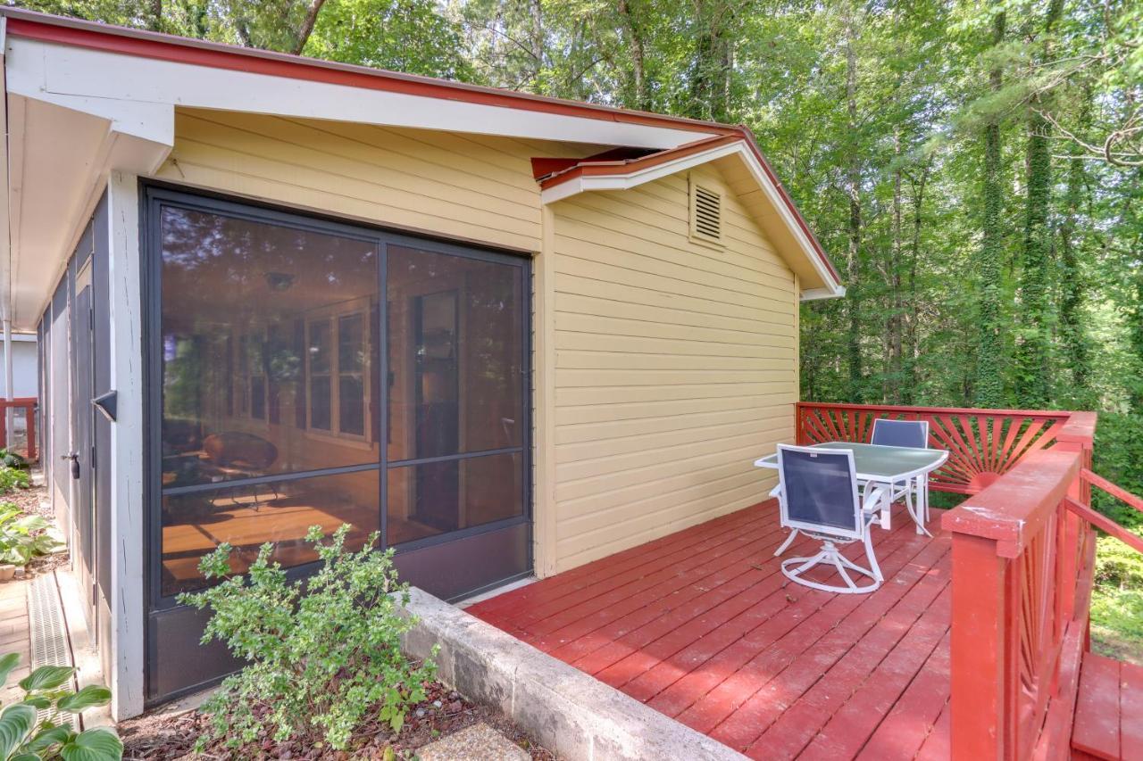 Cozy Blairsville Studio With Deck 15 Yards To Lake! Exterior foto